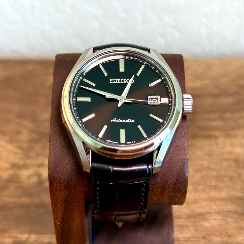 Seiko SARX035 JDM Presage with TWO Molequin alligator straps